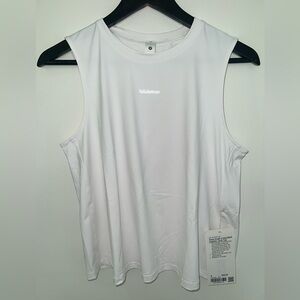 NWT Lululemon Pace Crush Cross- Back Graphic Tank Top